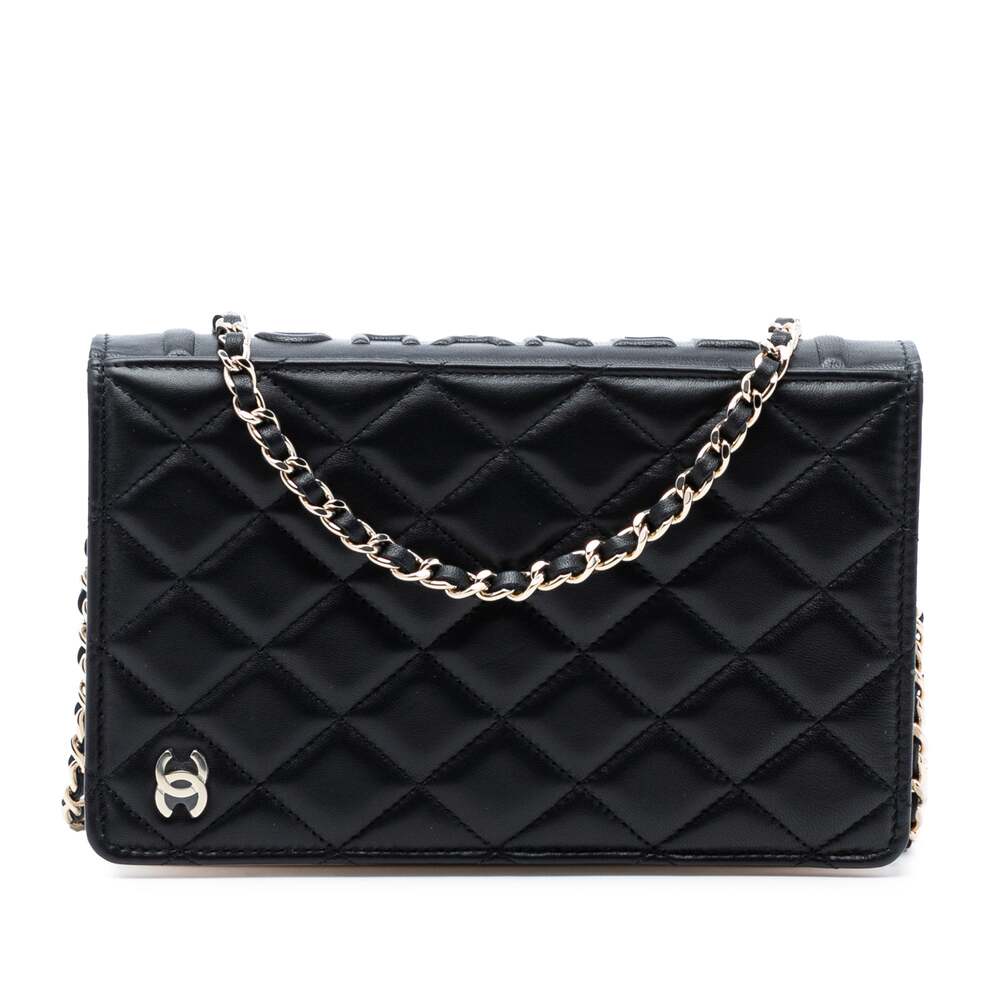 Chanel Book Wallet On Chain Quilted #267373C40B